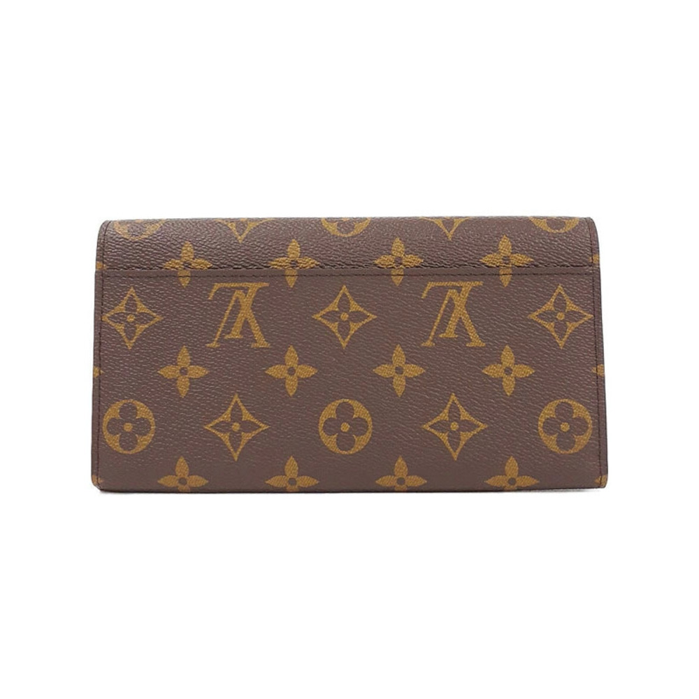 Louis Vuitton Monogram Portefeuille Sarah Bi fold Long Wallet - Picture 2 of 5